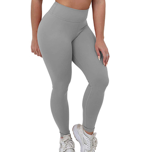 LOGO personalizzato spedizione veloce con marchio privato scricchiolante reggiseno sportivo leggings in bianco e nero - Product Image 2