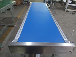 สายพานลำเลียงแบบอัตโนมัติแผ่นโซ่อลูมิเนียมอัลลอยอัดขึ้นรูปสำหรับอาหาร PVC และยางสำหรับสายพานลำเลียงของโรงงาน - Product Image 5