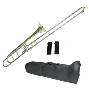 Trombón Tenor SEASOUND OEM JYTB506, Instrumento Musical <span class=keywords><strong>de</strong></span> Latón con Vara <span class=keywords><strong>de</strong></span> Afinación Dorada, Clave Bb/F - Product Image 2