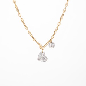 Collier pendentif classique en or blanc massif 18 carats avec diamant de laboratoire taille poire 0,4 ct |   Collier pendentif avec diamant de laboratoire taille poire - Product Image 1