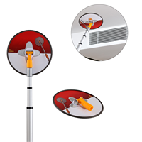 Support de papier abrasif rond pour ponceuse murale avec poignée télescopique pour le polissage des murs et des plafonds, rénovation de la maison, OEM ODM disponible