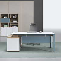 Scrivania di Lusso Moderna per Ufficio Dirigenziale, Arredamento per Casa e Ufficio per CEO