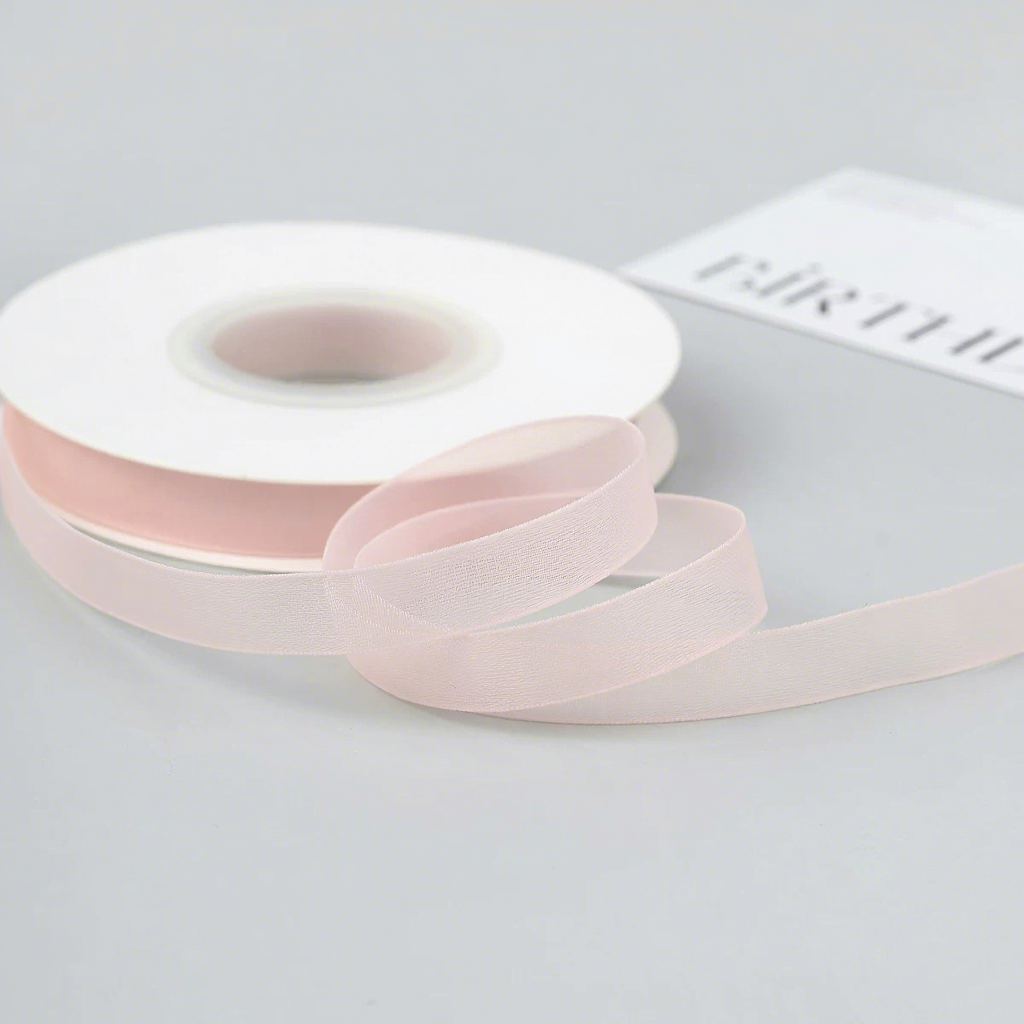 Rose clair-1 cm, 100 mètres par rouleau