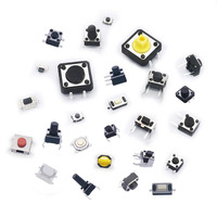 Micro PCB 4 broches/3 broches/2 broches SMD SMT Interrupteur instantané à bouton tactile pour équipement de saisie électronique et PCB