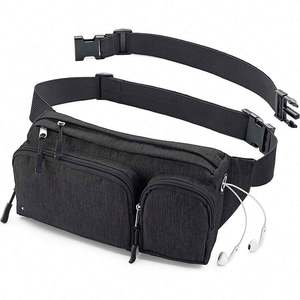 Free Sample Hot Sales Polar Fleece Waist Pack Hiking <b>Phone</b> <b>Pouch</b> Waist Bag - Product Image 2