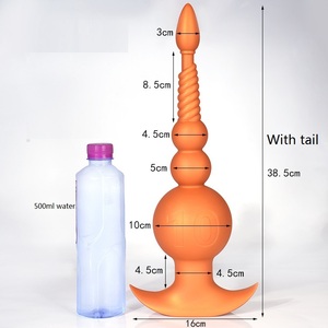 Enormes cuentas anales enchufe bola grande consolador ButtPlug dilatador juego de rol Vaginal culo cola adulto ano juguetes sexuales para hombres mujeres sexo Cosplay % - Product Image 6