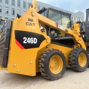 Chargeuse sur pneus d'occasion Caterpillar CAT 246D à faible nombre d'heures, d'origine, occasion, CAT 226B 262D 246D - Product Image 3