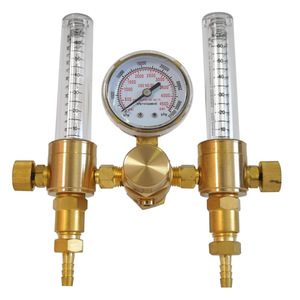 Compteur de dioxyde de carbone à double tube CGA320, compteur de débit double pour argon avec régulateur CGA580, VICTORY de style américain - Product Image 5