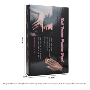 Modèle de main artificielle flexible en plastique pour la pratique de l'art des ongles, pièce d'entraînement pour les ongles, joint de doigt mécanique, support de main - Product Image 5