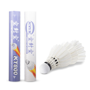 Volante de Bádminton Profesional KT800 de Pluma de Pato, Pluma Recta, Grado de Torneo Internacional, 20 Años de Durabilidad - Product Image 3