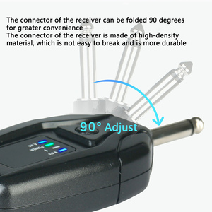 Micrófono inalámbrico universal UHF KTV para teléfono inteligente, computadora, podcasting, <span class=keywords><strong>Vlogging</strong></span>, Youtube, entrevista - Product Image 4