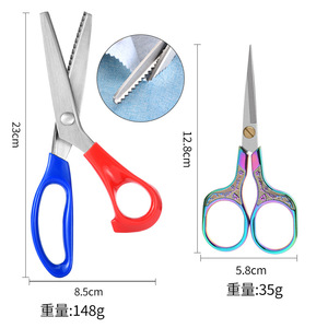 Tailor's Scissors Stainless Steel V Shaped Fabric Cutting Pattern Scissors For Sewing And Crafting - Product Image 2