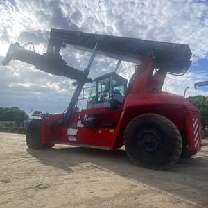 Chariot élévateur lourd en conteneur Kalmar suédois d'occasion d'origine Chariot élévateur gerbeur à fourche 45 tonnes/50t Reach/Gerbeur de conteneurs Kalmar 45t d'occasion - Product Image 4