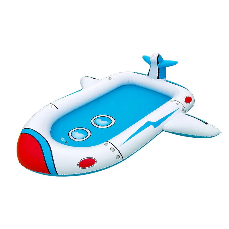 Piscina hinchable de PVC para bebés, Submarino, Delfín, fuente de juego para niños