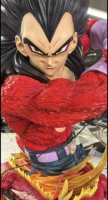 Statue de Vegeta Super Saiyan 4 en résine, taille réelle 1:1, haute qualité, Dragon Ball GT, figurine d'anime, objet de collection, décoration