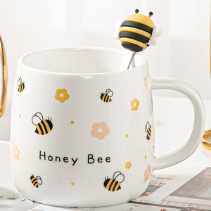 Taza de Café de Cerámica con Diseño de Abeja, Diseño Personalizado, Venta al por Mayor de Fábrica - Product Image 6