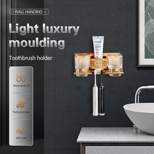 Portabicchieri in <span class=keywords><strong>acciaio</strong></span> inox di lusso leggero portabicchieri in vetro doppio con Design a righe - Product Image 4