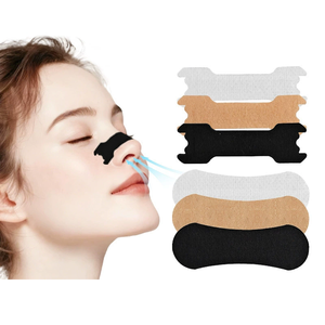 แผ่นแปะจมูกแก้ปัญหาการนอนกรน ราคาโรงงาน OEM/ODM ผลิตตามสั่ง ช่วยให้นอนหลับดีขึ้นและบรรเทาอาการคัดจมูก - Product Image 1