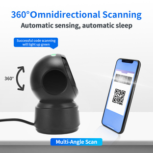 JR t30e 2D mã vạch QR Mã máy tính để bàn Máy quét bảng <span class=keywords><strong>1D</strong></span> đọc giá kiểm tra siêu thị cố định máy quét mã vạch đọc - Product Image 5