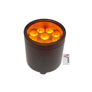 NUEVA Luz de Escenario Impermeable IP65, 9X12W LED, Alimentación por Batería, Control Remoto Inalámbrico DMX IR, Luz de Escenario <span class=keywords><strong>DJ</strong></span> RGBWA+UV CRI - Product Image 3