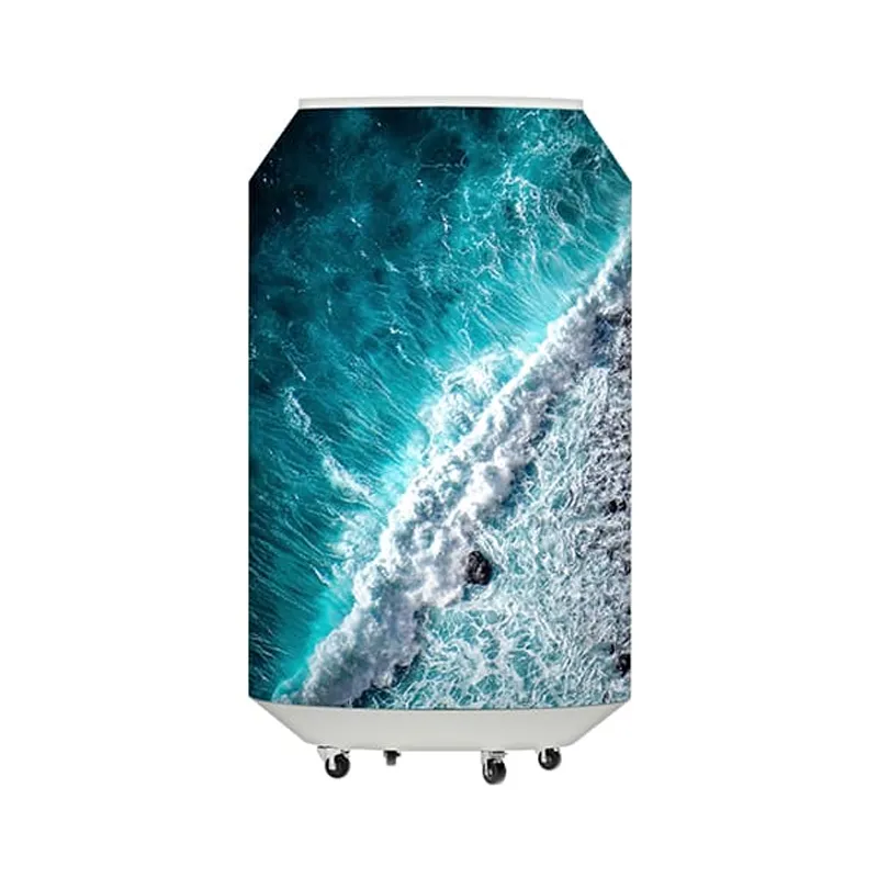 Custon Led Array LED Can Display 360° Cylindrical Advertising Indoor Creative Flexible ...