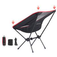 Chaise pliante ultralégère en aluminium pour adultes, portable, pour camping, fitness, plage, extérieur, gym, chaise lune pliable