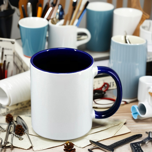 11oz tùy chỉnh cá nhân logo Chất lượng cao in màu tùy chỉnh trống gốm thăng hoa Mug - Product Image 4