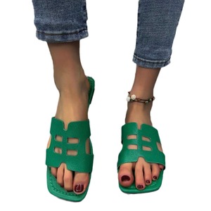 Pantuflas de Talla Grande para Mujer, Modelo 2024, Planas, Tian Zi, para Usar al Aire Libre, Playa, Frescas, 231 - Product Image 5