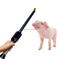 Nuevo HabweID ALR350 2.4G 134.2khz Tipo-C Lector de Microchip RFID ISO11784/5 FDX-B HDX Lector de Etiquetas de Oreja para Animales Lector de RFID para Ganado