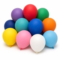 Ballons en latex de haute qualité, ronds, de 12 pouces, couleurs assorties (blanc, rouge, bleu, vert et jaune), décoration de fête d'anniversaire, arc-en-ciel