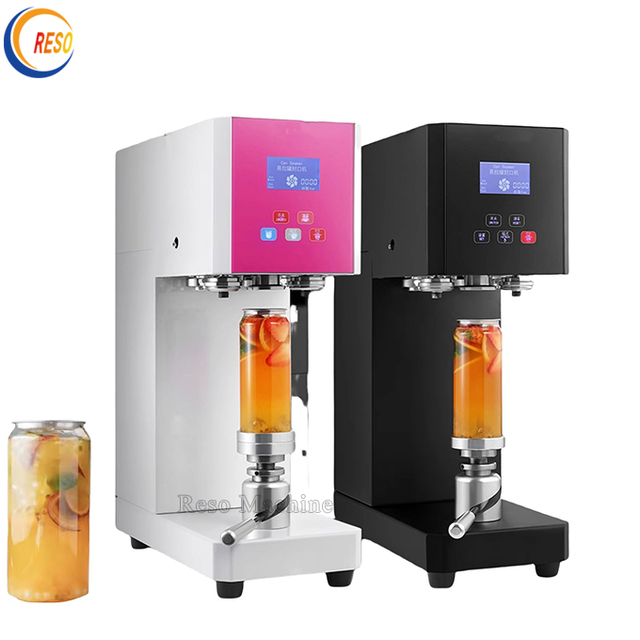Beer Juice Can Sealing Machine Aluminum Bottle Cans Sealer Seamer Machine