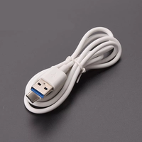 Kabel Data USB Type C Kecepatan Tinggi 1.5m Grosir, Pengisian Cepat 5A, Inti Tembaga Murni, Selubung PVC untuk Ponsel Eropa