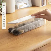 Boîte de rangement pour câbles LANZYLO en plastique, type sur pied, pour bureau, avec gestion des prises d'alimentation et des chargeurs de téléphone portable