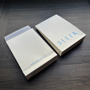 Custom White Kraft Paper Envelope Bags Emballage Enveloppe Self Adhesive Seal Mailing Envelopes with Logo - Product Image 5