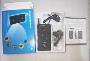 Lens Signal Anti Spy Detector CC308 + Sóng Vô Tuyến RF GSM Thiết Bị Phát Hiện Camera Ẩn Và Tìm Camera Không Dây - Product Image 6
