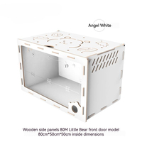 La plus nouvelle Cage acrylique respirante inodore et écologique personnalisable pour hamster