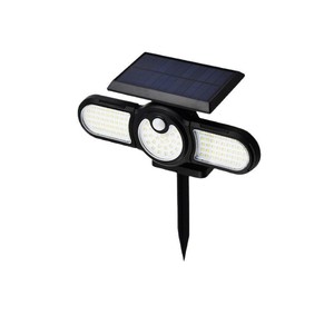 Lámpara de Pared LED de Tres Cabezas Ly Solar, 25W, Ajustable, Impermeable, con Sensor de Movimiento, para Jardín Exterior - Product Image 3