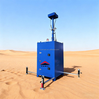 Caméra de surveillance mobile à haute évolutive, tour CCTV pour zone minière
