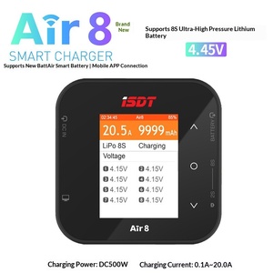 เครื่องชาร์จ Isdt Esther Air8 แทนที่เครื่องชาร์จ Q8 RC รุ่น 500W สำหรับแบตเตอรี่ลิเธียมแบบบาลานซ์ 1s-8s - Product Image 5