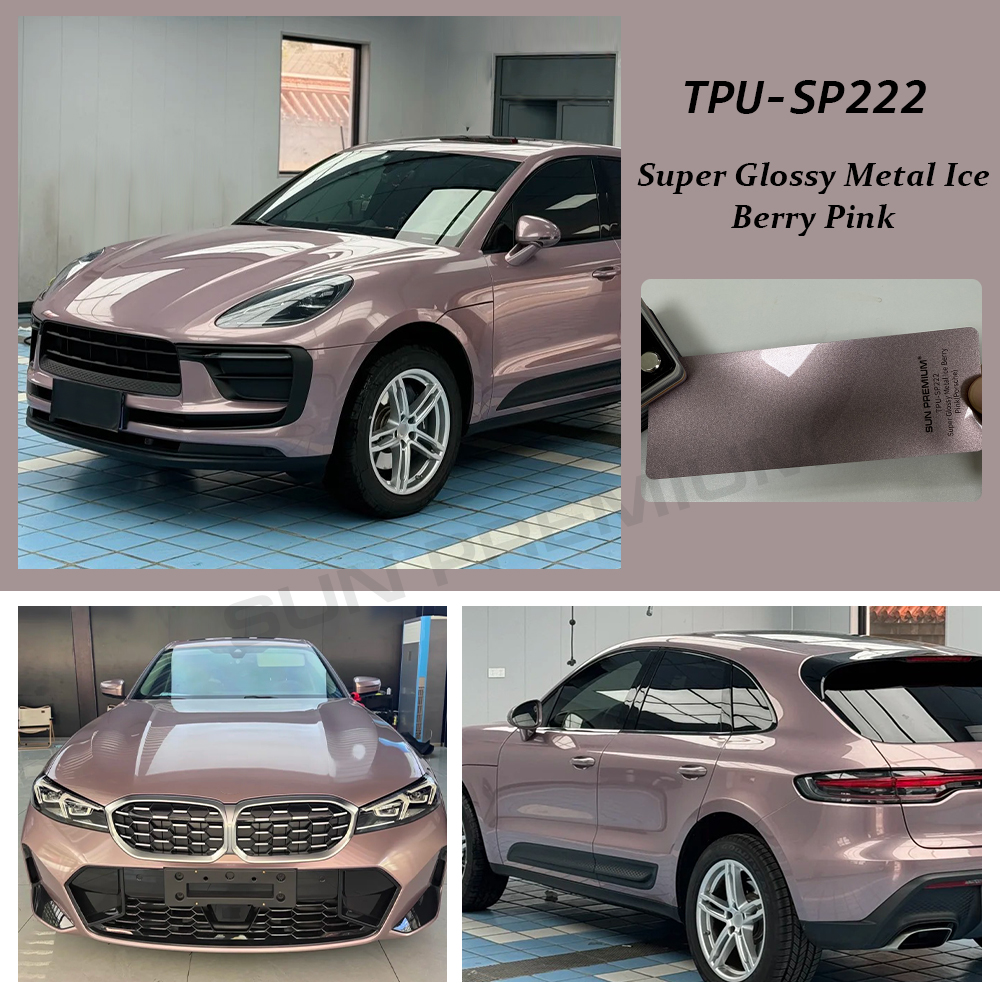Super Glossy Metal lce Berry Pink