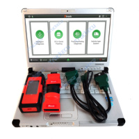 X003 Plus C2 노트북 데이터 판독 ECU 프로그래밍 Scania 용 CUMS 용 대형 트럭 진단 도구 키트