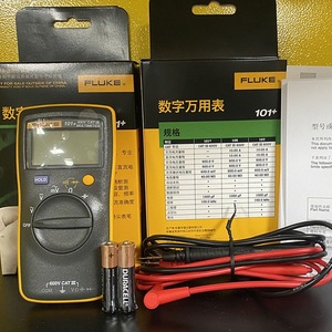 Multimètre numérique Fluke 101+ 600V Cat III usage professionnel avec embout supplémentaire TL31 - Product Image 1