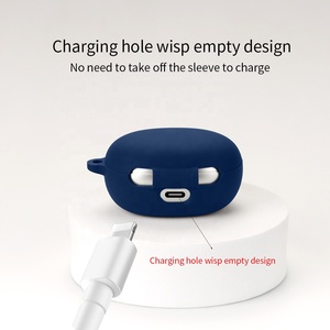 Étui en silicone pour écouteurs JBL T280 TWS NC2, protection contre les chocs <span class=keywords><strong>avec</strong></span> crochet, étui pour écouteurs pour <span class=keywords><strong>Airpods</strong></span> - Product Image 4