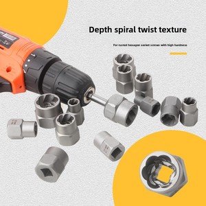 Hengwei – Kit de 14 extracteurs de douilles multi-cannelures, format impérial, entraînement 0.1, finition sablée, pour vis <span class=keywords><strong>antivol</strong></span>, garantie 3 ans - Product Image 2