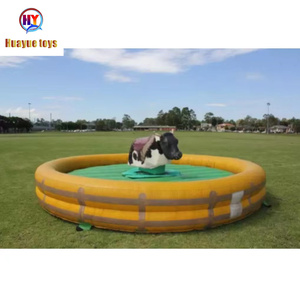 Toro Mecánico Inflable Comercial para Deportes Interactivos, Juegos de Lucha de <span class=keywords><strong>Toros</strong></span> Mecánicos Extremos para Adultos - Product Image 5