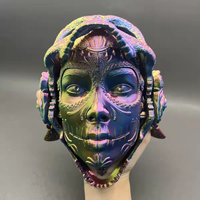 Artisanat 3D de haute qualité avec des moules personnalisés, service d'impression 3D, figurine de squelette de visage de femme magnifique, décoration d'intérieur