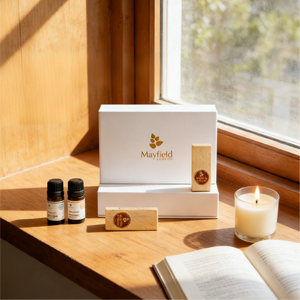 Ensemble d'aromathérapie pour voiture Mayfield, pour la conduite, rafraîchit l'air, réduit la somnolence et stimule la vigilance |   Faible MOQ et personnalisable - Product Image 4