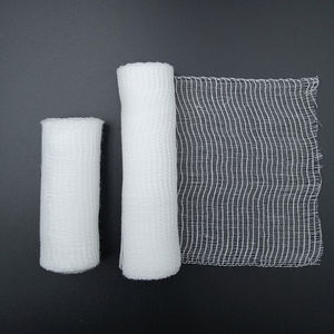 Китайский 2025 более популярный качественный медицинский абсорбирующий <span class=keywords><strong>100</strong></span>% хлопок Медицинский Сжатый Марлевый бандаж марлевый хлопковый рулон покупатели - Product Image 4