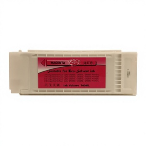 Cartouche d'encre éco-solvant complète compatible Goosam T6891 700ML pour imprimante Epson Surecolor S30600 S30670 S50670 avec puce - Product Image 2