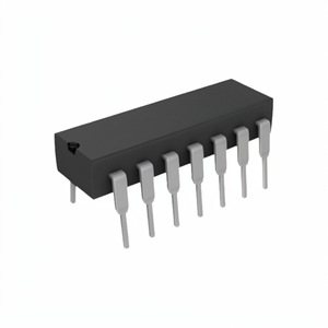 Componentes Electrónicos SN74F74NE4 Distribuidor Autorizado Lógica 14 DIP (0.300", 7.62mm) IC FF TIPO D DUAL 1BIT 14DIP - Product Image 1